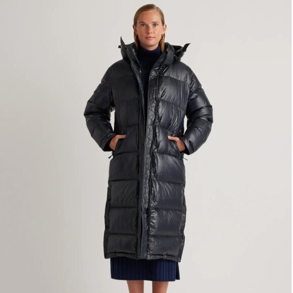 Quince Responsible Down Long Puffer Jacket - MEDIUM - Picture 2 of 7